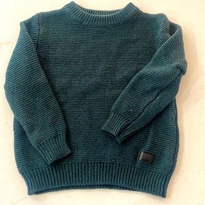 Zara green sweater